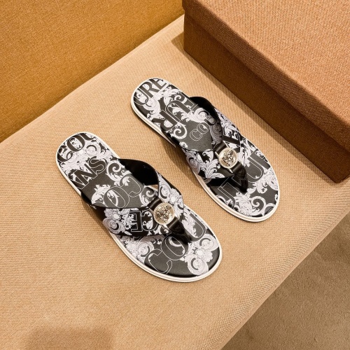 Versace Slippers For Men #1196036 $48.00 USD, Wholesale Replica Versace Slippers