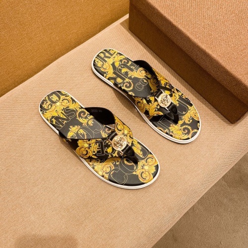 Versace Slippers For Men #1196037 $48.00 USD, Wholesale Replica Versace Slippers