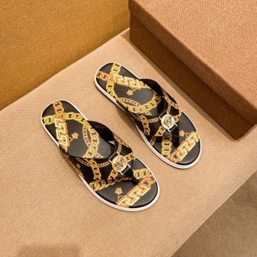 Versace Slippers For Men #1196045 $48.00 USD, Wholesale Replica Versace Slippers