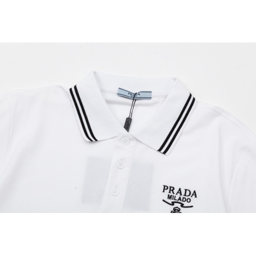Replica Prada T-Shirts Short Sleeved For Men #1196046 $45.00 USD for Wholesale