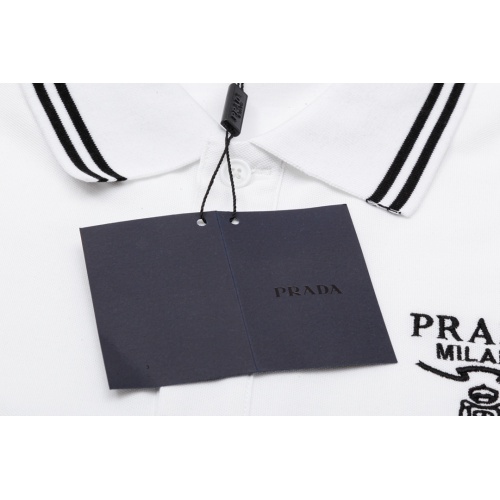 Replica Prada T-Shirts Short Sleeved For Men #1196046 $45.00 USD for Wholesale