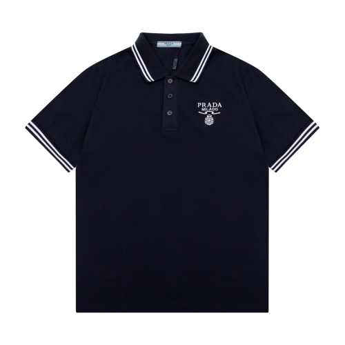 Prada T-Shirts Short Sleeved For Men #1196049 $45.00 USD, Wholesale Replica Prada T-Shirts