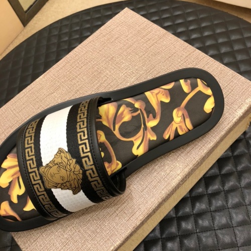 Replica Versace Slippers For Men #1196050 $48.00 USD for Wholesale