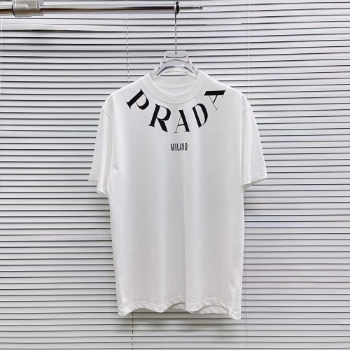 Prada T-Shirts Short Sleeved For Unisex #1196058 $40.00 USD, Wholesale Replica Prada T-Shirts