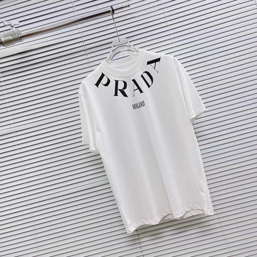 Replica Prada T-Shirts Short Sleeved For Unisex #1196058 $40.00 USD for Wholesale