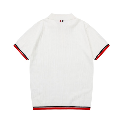 Replica Thom Browne TB T-Shirts Short Sleeved For Men #1196061 $48.00 USD for Wholesale