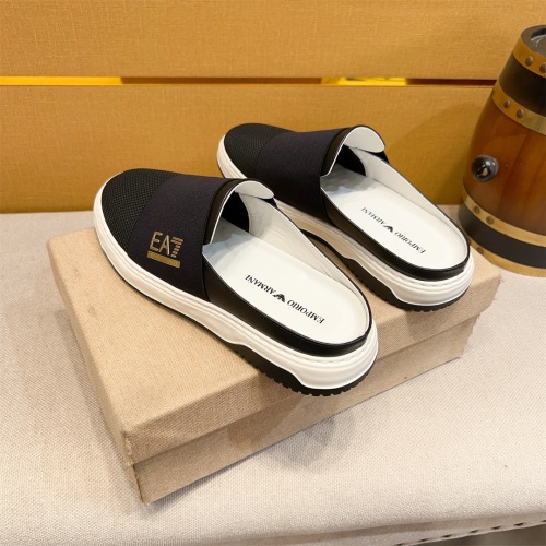 Replica Armani Slippers For Men #1196063 $64.00 USD for Wholesale