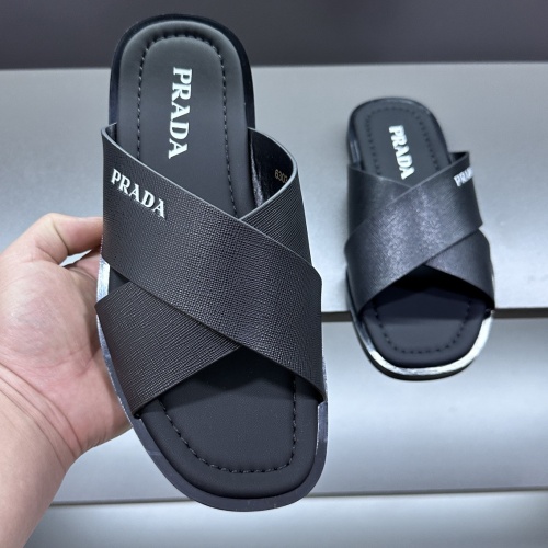 Replica Prada Slippers For Men #1196071 $48.00 USD for Wholesale