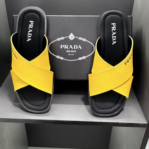 Replica Prada Slippers For Men #1196072 $48.00 USD for Wholesale
