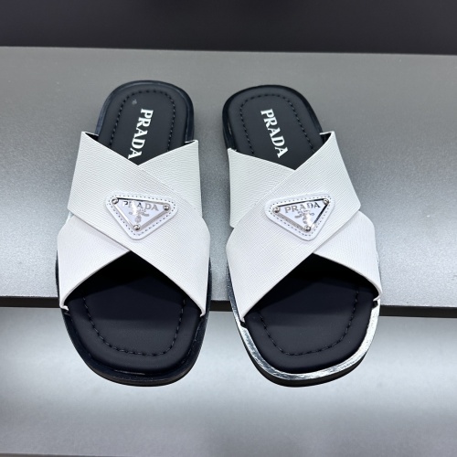Replica Prada Slippers For Men #1196073 $48.00 USD for Wholesale
