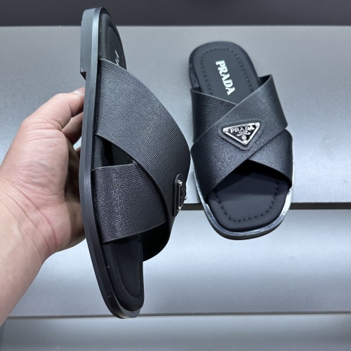 Replica Prada Slippers For Men #1196074 $48.00 USD for Wholesale