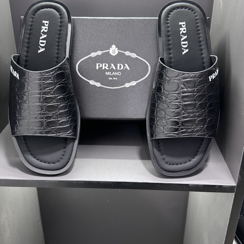 Replica Prada Slippers For Men #1196079 $48.00 USD for Wholesale