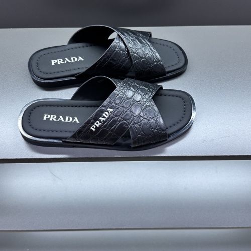 Replica Prada Slippers For Men #1196080 $48.00 USD for Wholesale