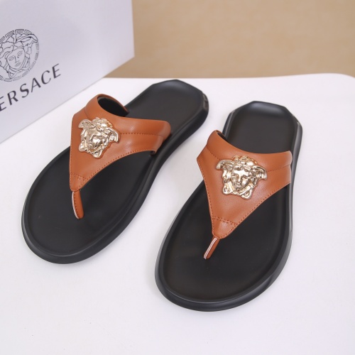 Versace Slippers For Men #1196106 $42.00 USD, Wholesale Replica Versace Slippers