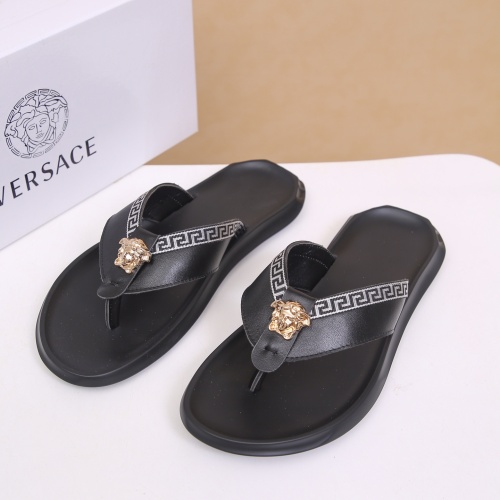 Versace Slippers For Men #1196108 $42.00 USD, Wholesale Replica Versace Slippers