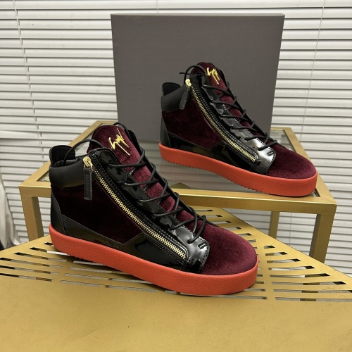 Giuseppe Zanotti High Tops Shoes For Men #1196109 $96.00 USD, Wholesale Replica Giuseppe Zanotti High Tops Shoes