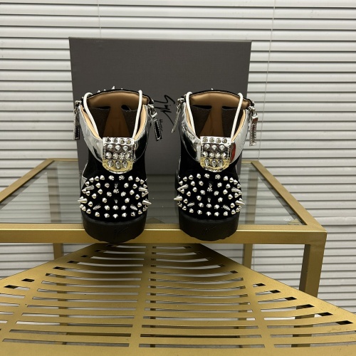 Replica Giuseppe Zanotti High Tops Shoes For Men #1196112 $102.00 USD for Wholesale