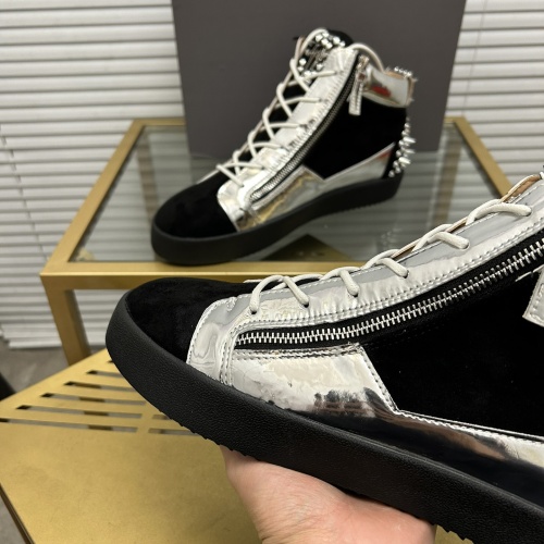 Replica Giuseppe Zanotti High Tops Shoes For Women #1196113 $102.00 USD for Wholesale