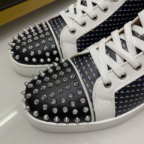Replica Christian Louboutin High Top Shoes For Men #1196119 $98.00 USD for Wholesale