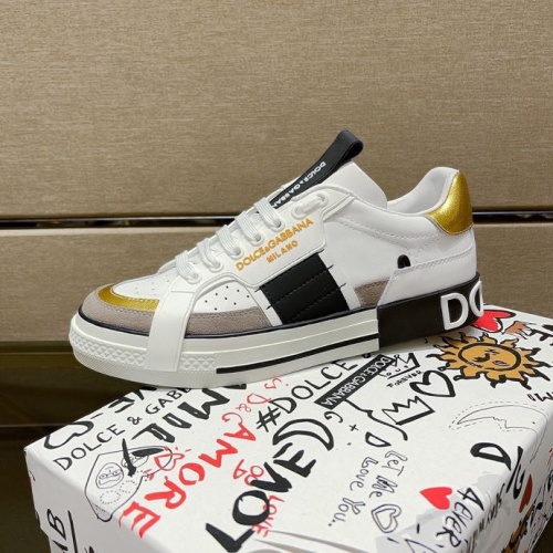 Replica Dolce & Gabbana D&G Casual Shoes For Men #1196144 $76.00 USD for Wholesale