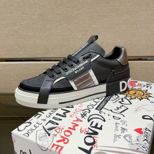 Replica Dolce & Gabbana D&G Casual Shoes For Men #1196145 $76.00 USD for Wholesale