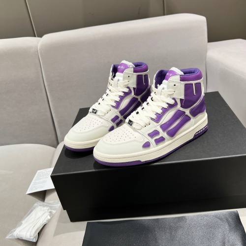 Amiri High Tops Shoes For Women #1196151 $108.00 USD, Wholesale Replica Amiri High Tops Shoes