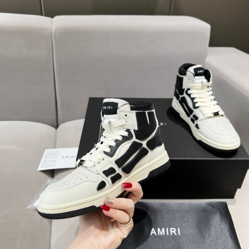 Replica Amiri High Tops Shoes For Men #1196154 $108.00 USD for Wholesale