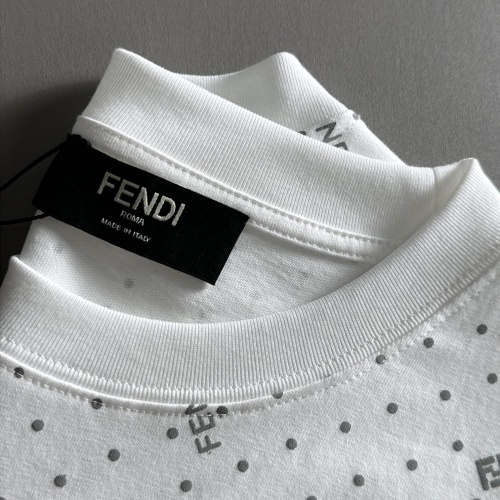 Replica Fendi T-Shirts Short Sleeved For Unisex #1196331 $48.00 USD for Wholesale