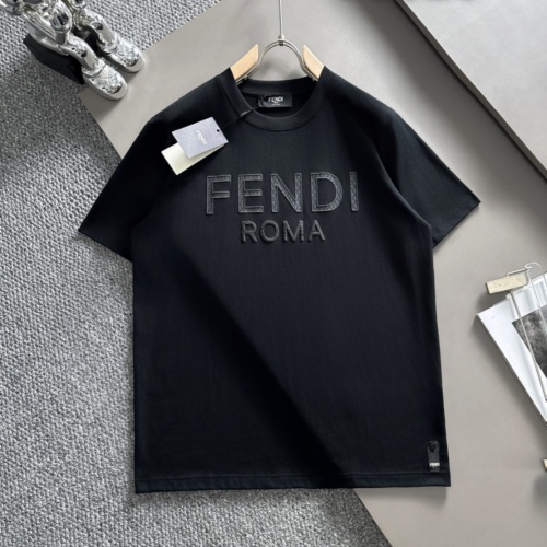Fendi T-Shirts Short Sleeved For Unisex #1196333 $45.00 USD, Wholesale Replica Fendi T-Shirts
