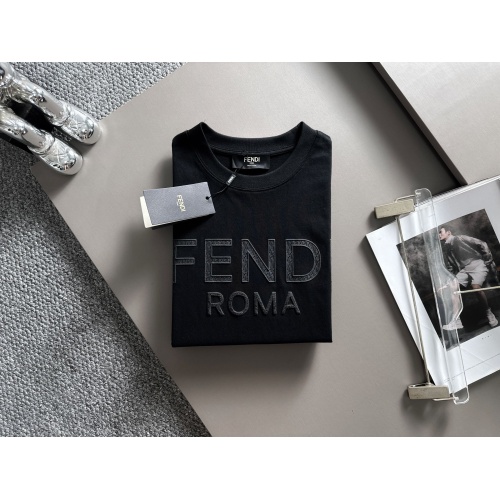 Replica Fendi T-Shirts Short Sleeved For Unisex #1196333 $45.00 USD for Wholesale