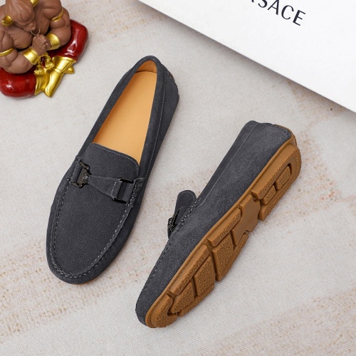 Replica Versace Leather Shoes For Men #1196357 $68.00 USD for Wholesale
