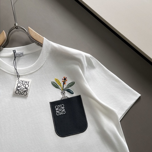 Replica LOEWE T-Shirts Short Sleeved For Unisex #1196374 $48.00 USD for Wholesale