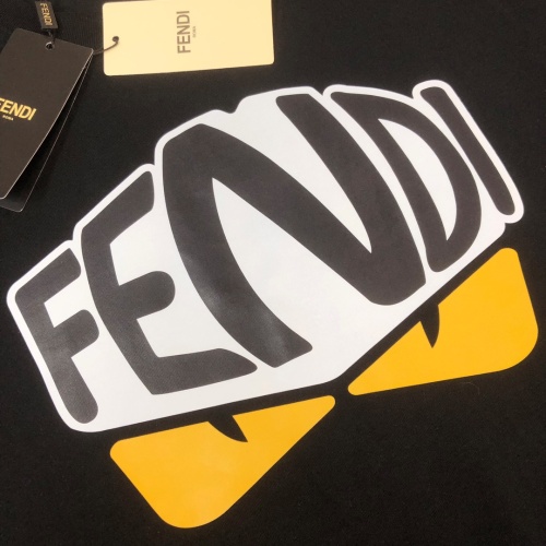 Replica Fendi T-Shirts Short Sleeved For Unisex #1196387 $41.00 USD for Wholesale