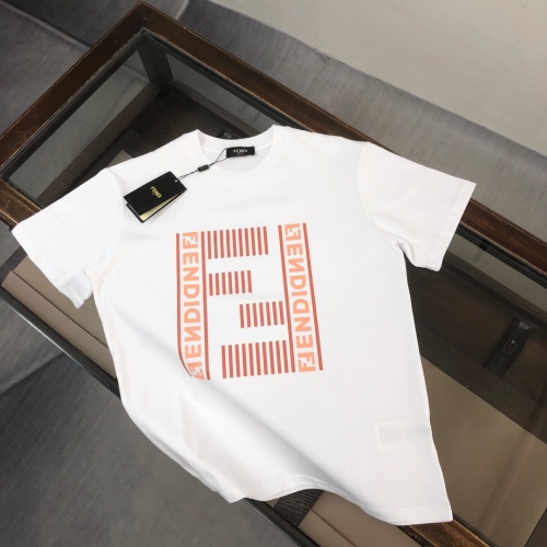 Fendi T-Shirts Short Sleeved For Unisex #1196394 $41.00 USD, Wholesale Replica Fendi T-Shirts