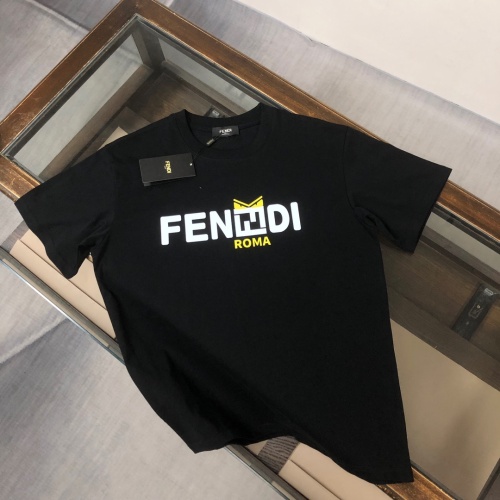Fendi T-Shirts Short Sleeved For Unisex #1196395 $41.00 USD, Wholesale Replica Fendi T-Shirts