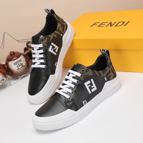 Replica Fendi Casual Shoes For Men #1196443 $72.00 USD for Wholesale