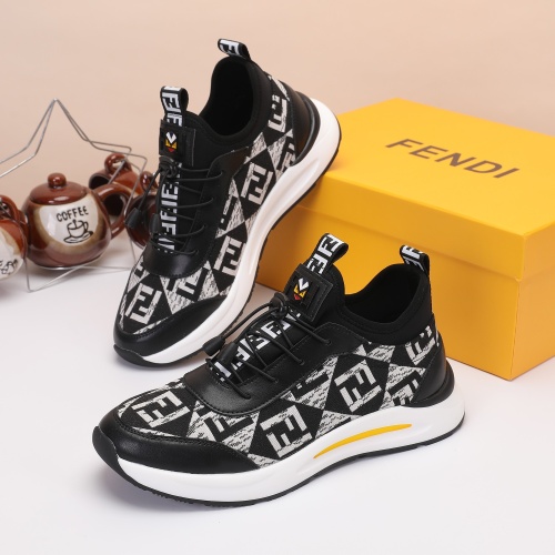 Replica Fendi Casual Shoes For Men #1196445 $72.00 USD for Wholesale