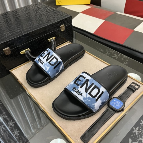 Fendi Slippers For Men #1196469 $48.00 USD, Wholesale Replica Fendi Slippers