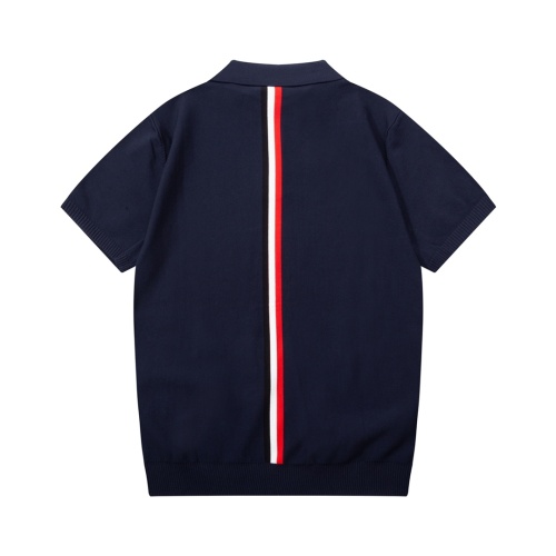Replica Thom Browne TB T-Shirts Short Sleeved For Unisex #1196487 $45.00 USD for Wholesale