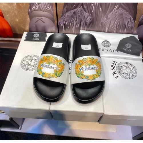 Versace Slippers For Men #1196493 $45.00 USD, Wholesale Replica Versace Slippers