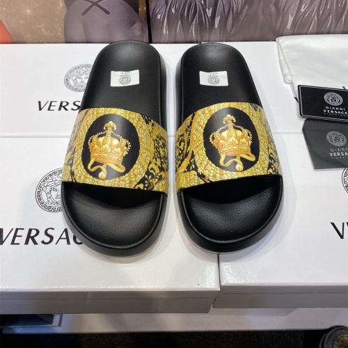 Versace Slippers For Men #1196495 $45.00 USD, Wholesale Replica Versace Slippers