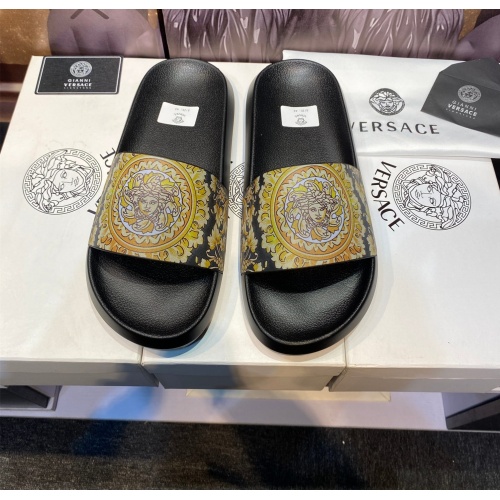 Versace Slippers For Men #1196502 $45.00 USD, Wholesale Replica Versace Slippers
