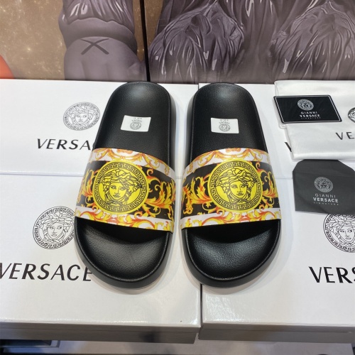 Versace Slippers For Men #1196505 $45.00 USD, Wholesale Replica Versace Slippers