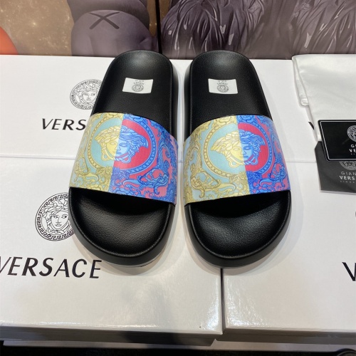 Versace Slippers For Men #1196507 $45.00 USD, Wholesale Replica Versace Slippers