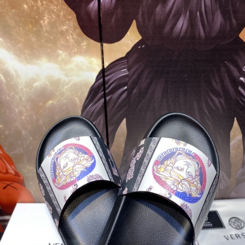 Replica Versace Slippers For Men #1196509 $45.00 USD for Wholesale