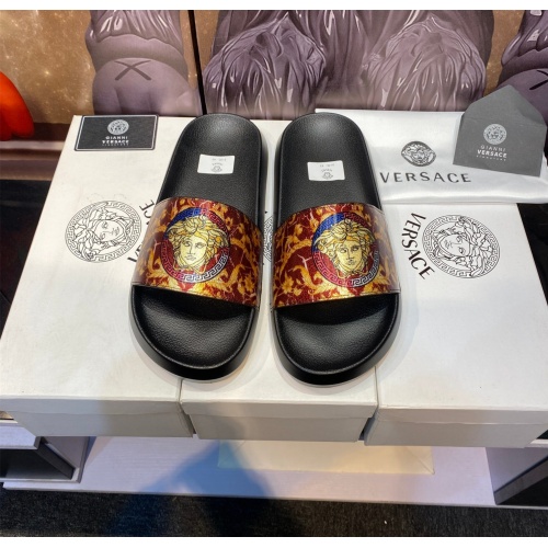 Versace Slippers For Men #1196510 $45.00 USD, Wholesale Replica Versace Slippers
