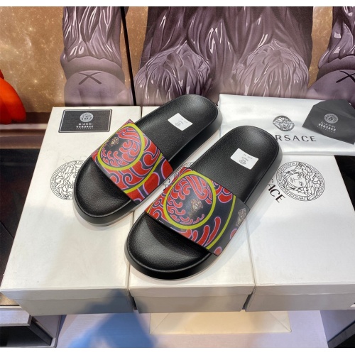 Replica Versace Slippers For Men #1196519 $45.00 USD for Wholesale