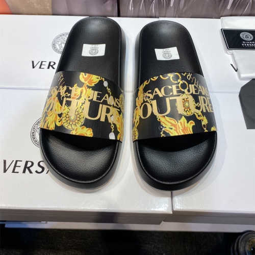 Versace Slippers For Men #1196525 $45.00 USD, Wholesale Replica Versace Slippers