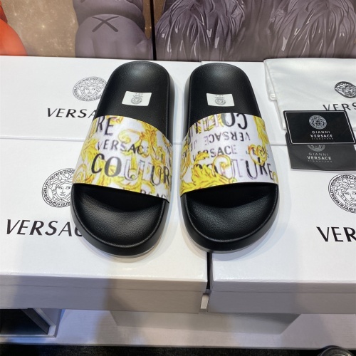 Versace Slippers For Men #1196526 $45.00 USD, Wholesale Replica Versace Slippers