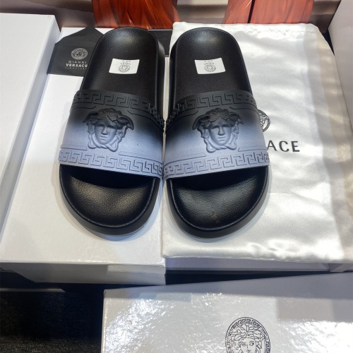 Versace Slippers For Men #1196539 $45.00 USD, Wholesale Replica Versace Slippers